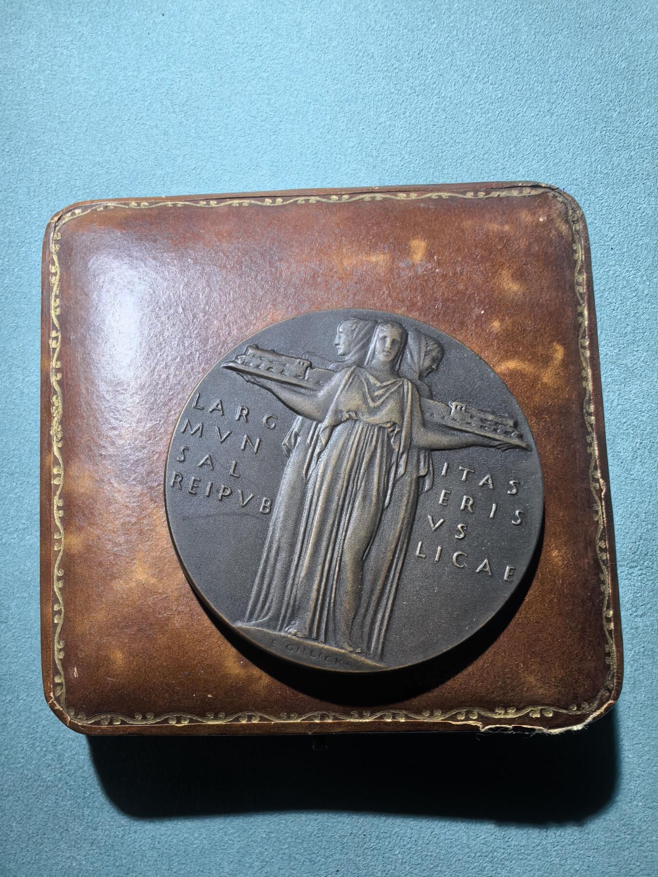 盛世勋华——号角文化勋章邮票专场拍卖第293期 英国1926年5月国家紧急状态（因全国大罢工引起）服务纪念铜章 原盒 稀少 皇家造币厂铸造