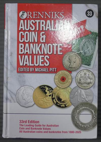 世界钱币章牌书籍专场拍卖12.14 - 澳大利亚钱币目录1800—2025