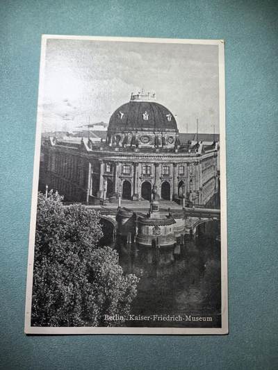 盛世勋华——号角文化勋章邮票专场拍卖第293期 - 德国（1939）1941年实寄明信片 柏林腓特烈皇帝博物馆