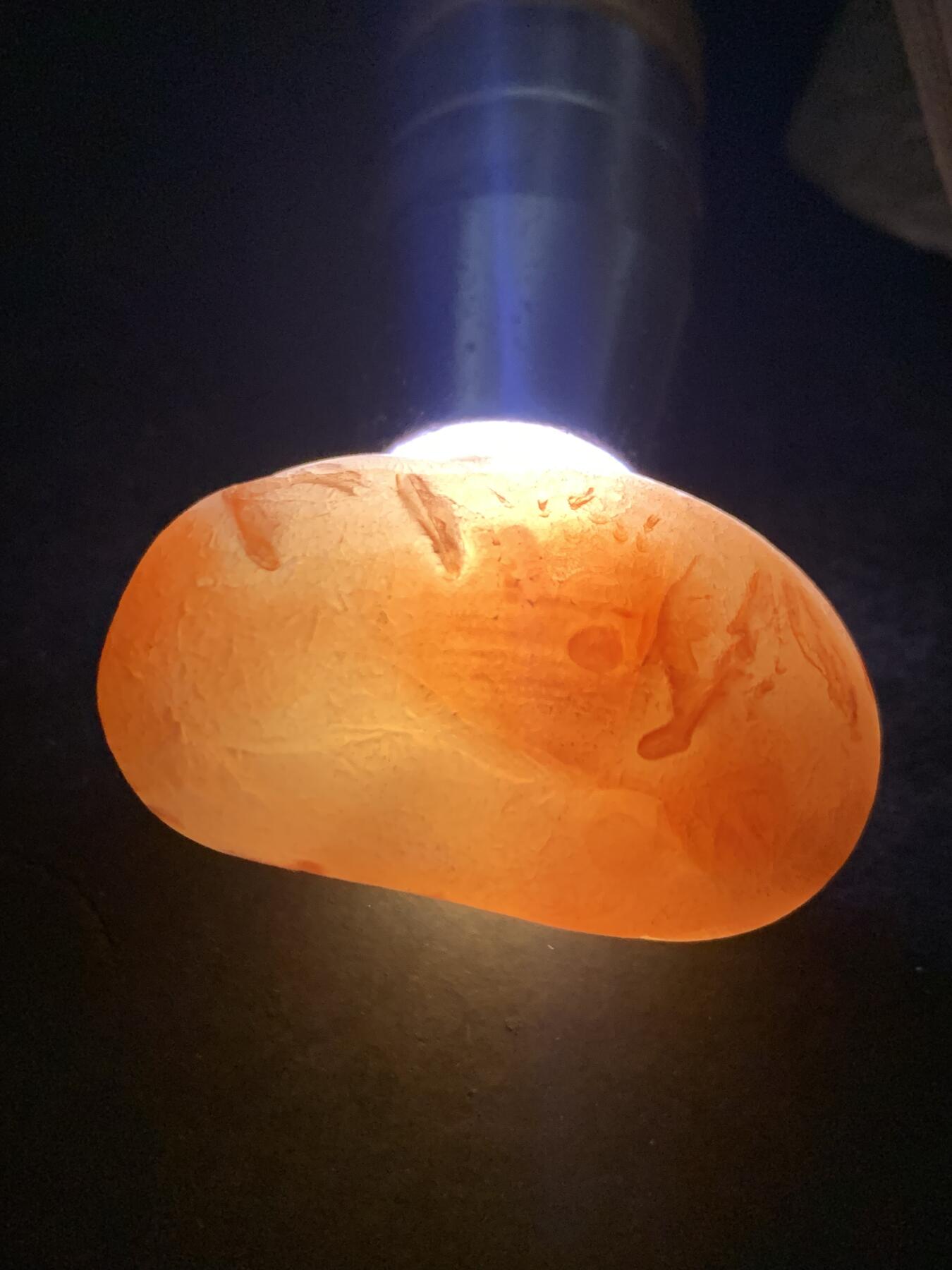 精美冰飘荔枝冻飘红川料水冲籽南红玛瑙原石一颗