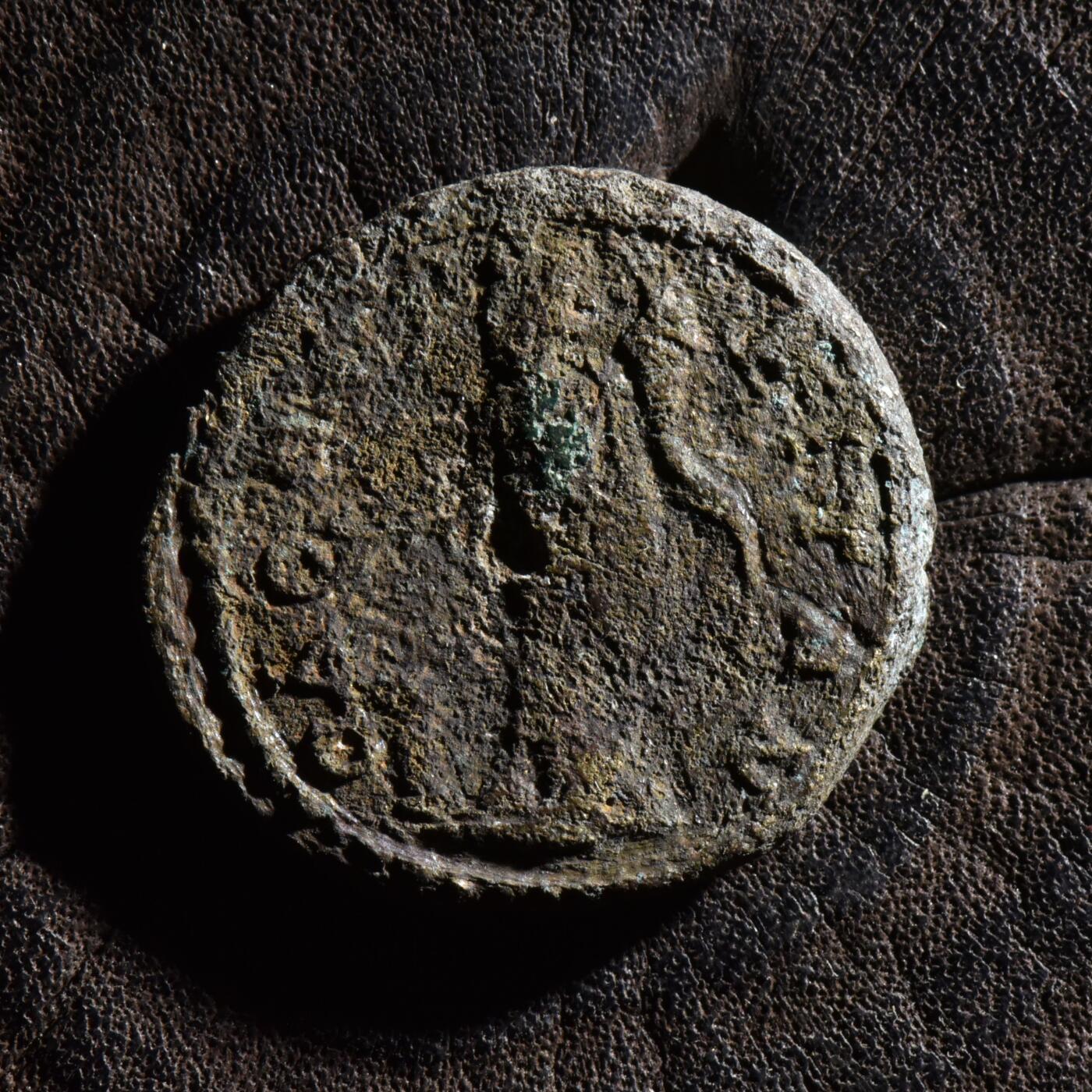 【良泉】【元旦直播场】1月1日晚19.30点开拍！208组西方古代钱币、日本朝鲜花钱 公元198-217年【古罗马·行省】色雷斯 奥德苏斯城（今保加利亚瓦尔纳） 【暴君】卡拉卡拉，背“奥德苏斯伟大神”四阿萨雷斯铜币，7.85克