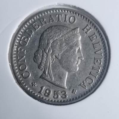 沼泽如烟--第930场 - 瑞士1953年5分