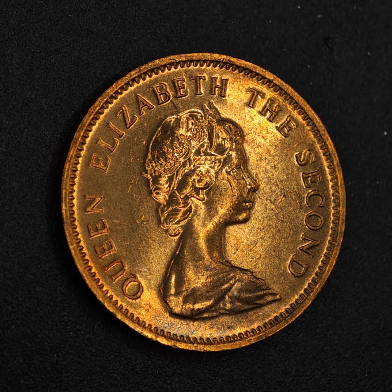 【淘币小摊】实时拍第八百二十六拍   散币场   满百包邮可预留二周 每周一统一发货   图瓦卢1985年魔鬼鱼2分铜币