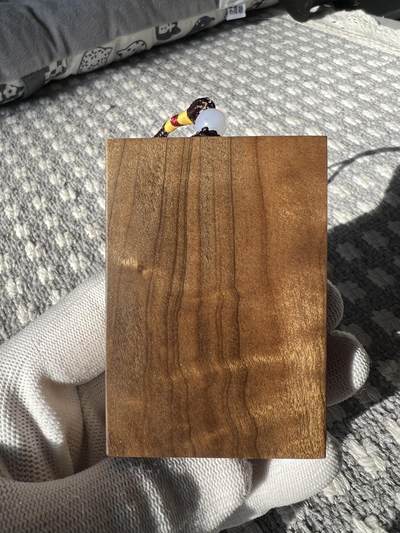 零元拍：NO.10 金丝楠牌子，香喷喷的小金砖，金光闪闪，72/49/13MM - 零元拍：NO.10 金丝楠牌子，香喷喷的小金砖，金光闪闪，72/49/13MM