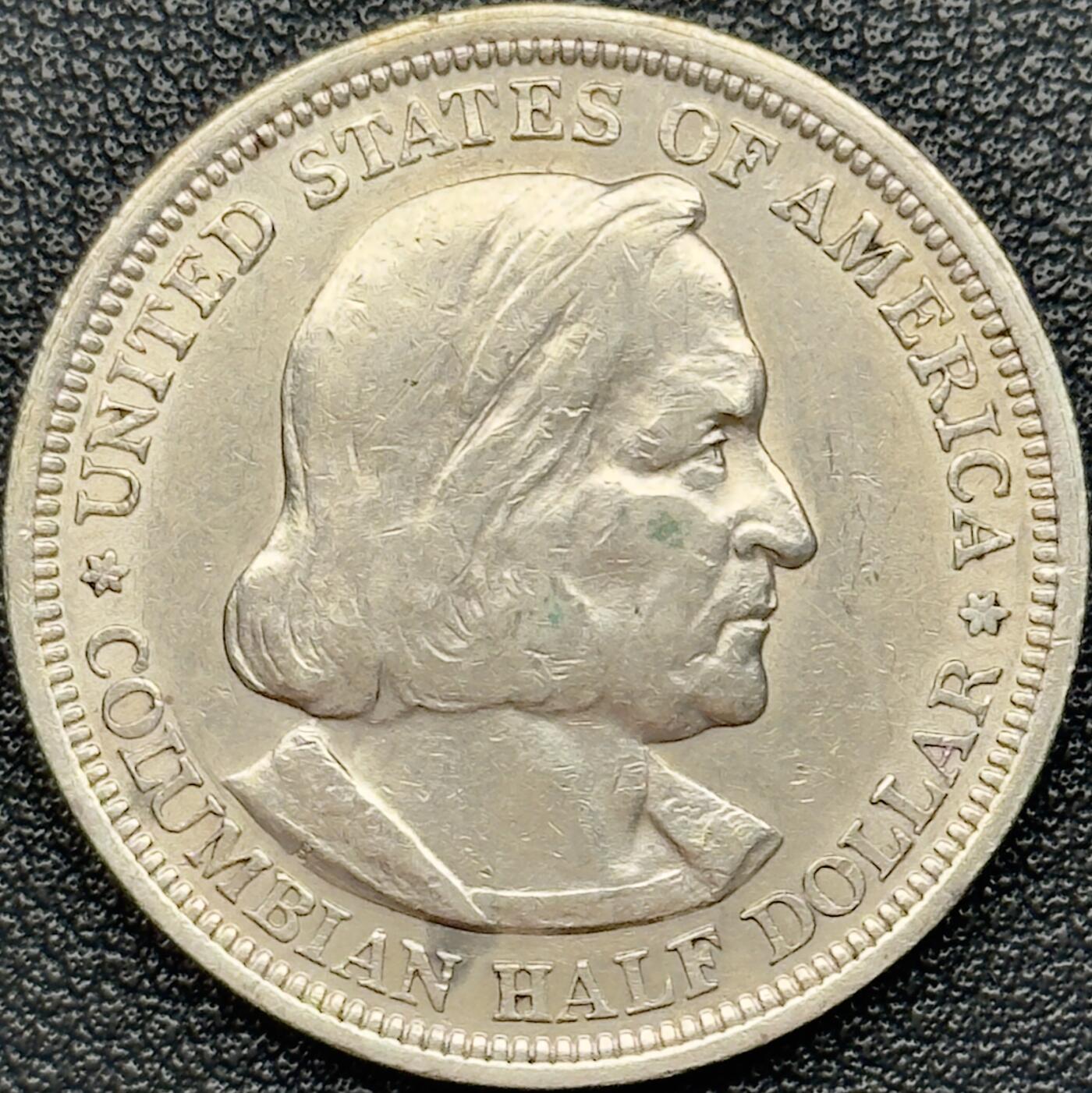 ＜小葵钱铺＞第67期·克朗币·银币场·满200包邮，不寄存·12月15日发货 美国1893年哥伦比亚博览会50分纪念银币