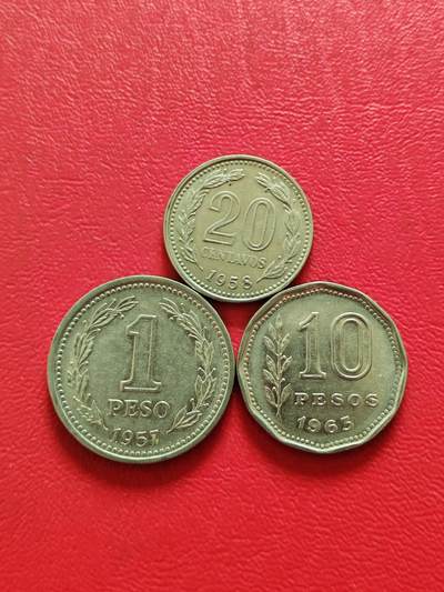 【云涧收藏】第八十三场 - 阿根廷3枚