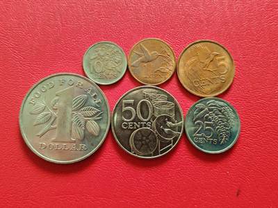 【云涧收藏】第八十三场 - 特立尼达和多巴哥套币