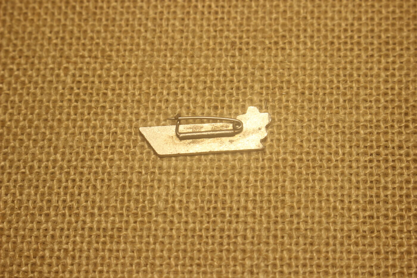 某活动纪念小徽章，合金材质