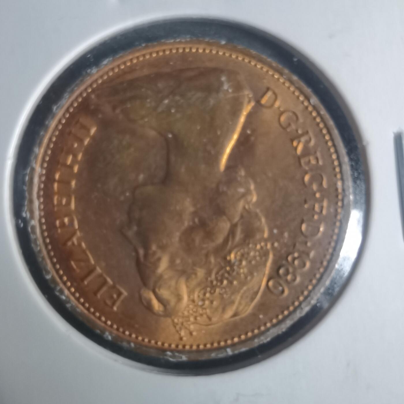 沼泽如烟--第931场 英国1980年2便士