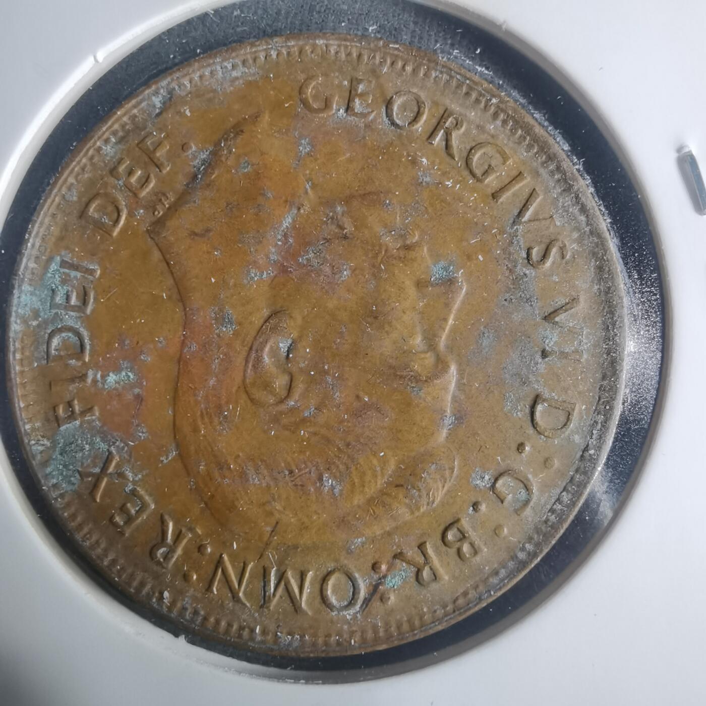 沼泽如烟--第931场 澳大利亚1952年1便士