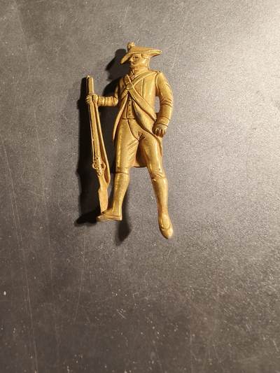 老王徽章第169期 - 美国独立战争时期大陆军兵人