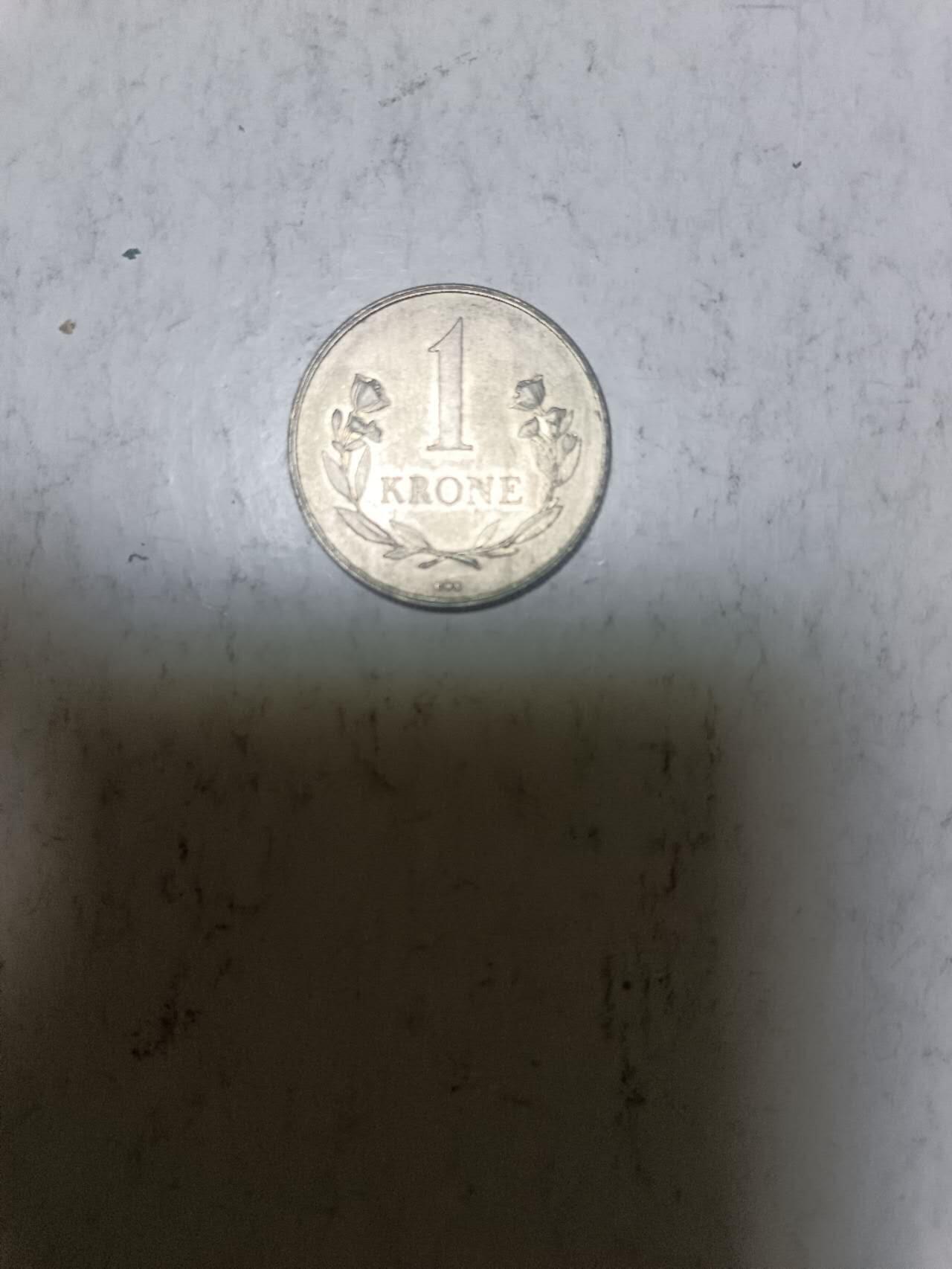 【20251216】非全新纸币和硬币第314场 格陵兰岛1960年1克朗，稀少