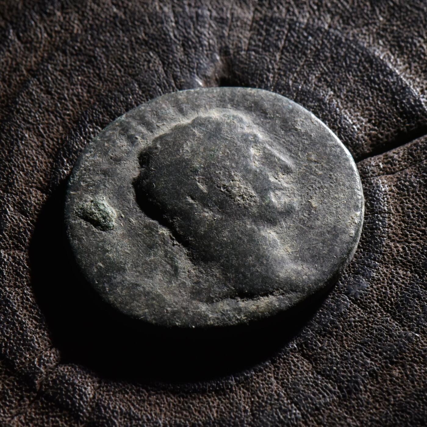 【良泉】【元旦直播场】1月1日晚19.30点开拍！208组西方古代钱币、日本朝鲜花钱 公元98-100年【古罗马】五贤帝-图拉真，阿斯铜币，8.42克