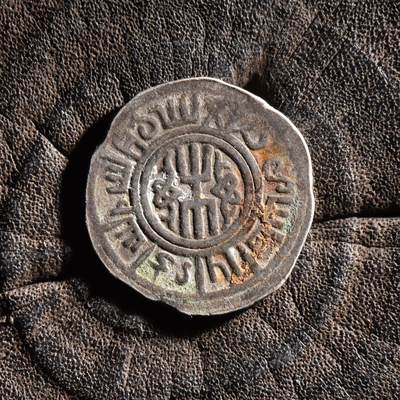 【良泉】【元旦直播场】1月1日晚19.30点开拍！208组西方古代钱币、日本朝鲜花钱 - 【藏家出品C】少见！公元1251-1260年，大蒙古帝国，蒙哥大汗在布拉特造币厂打制的银币，2.66克