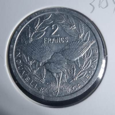 沼泽如烟--第931场 - 法属新喀里多尼亚1990年2法郎