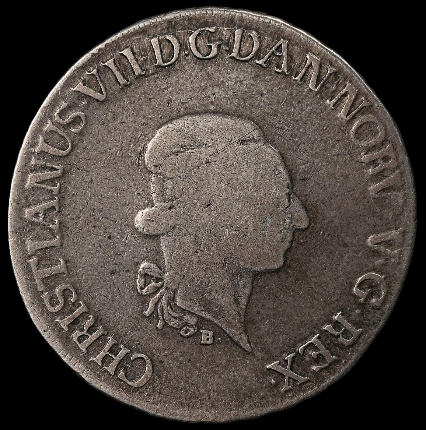 修遠堂世界钱币第九十七期 1787 年石勒苏益格 - 荷尔斯泰因2/3  SPECIEDALER银币 19.00g