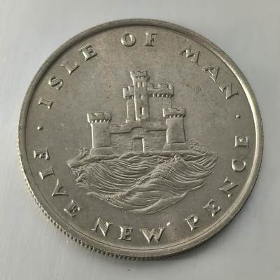 Krab外币市集Vol.26 - 马恩岛1971年5便士