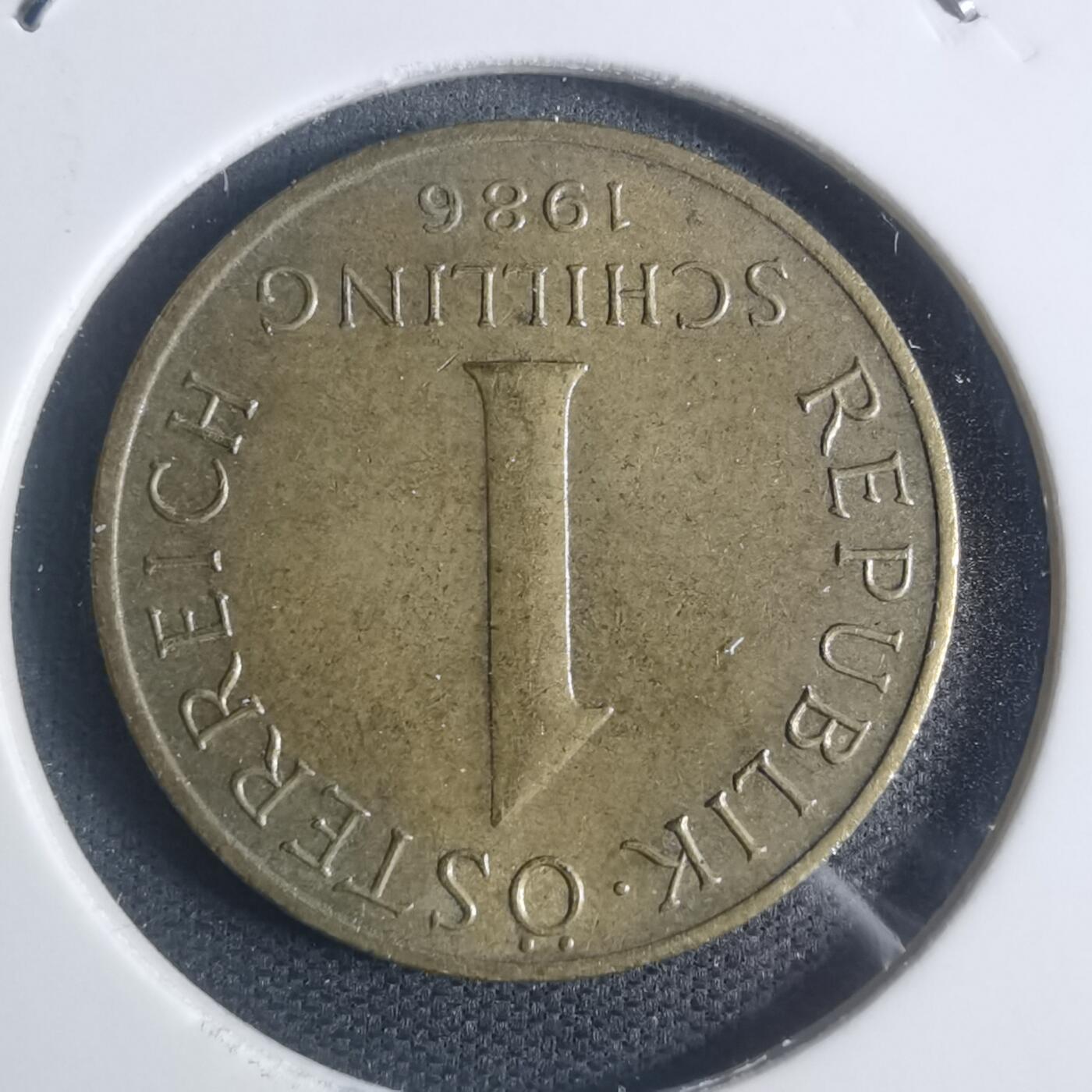 沼泽如烟--第932场 奥地利1986年1先令