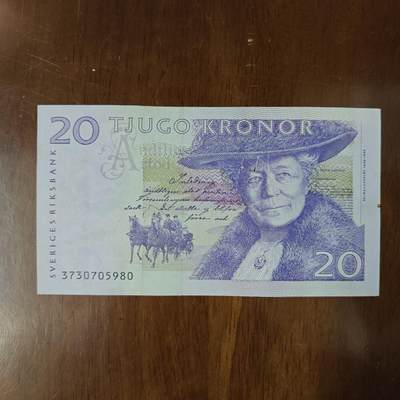 欧洲1997-2008年瑞典20克朗尼尔斯骑鹅旅行记原图片 - 欧洲1997-2008年瑞典20克朗尼尔斯骑鹅旅行记原图片