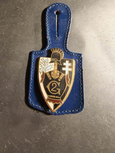 老王徽章第169期 - 法国陆军第2工兵团证章