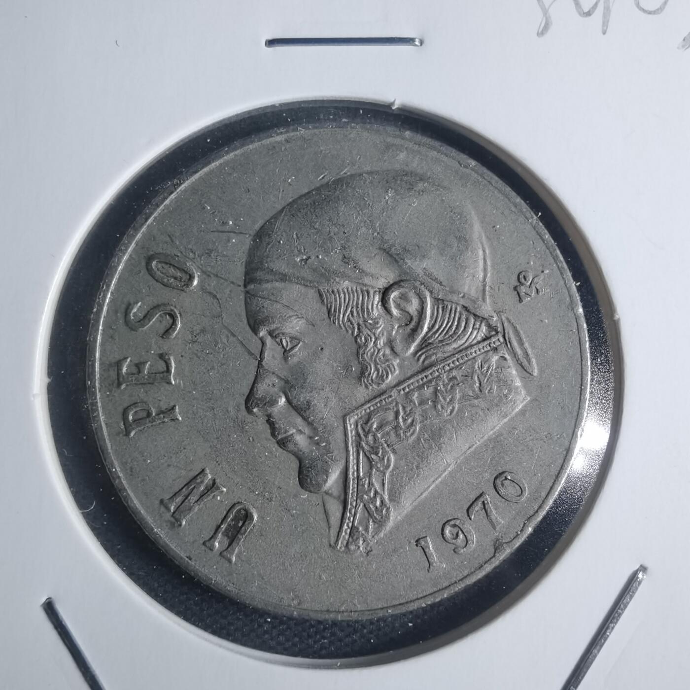 沼泽如烟--第932场 墨西哥1970年1比索