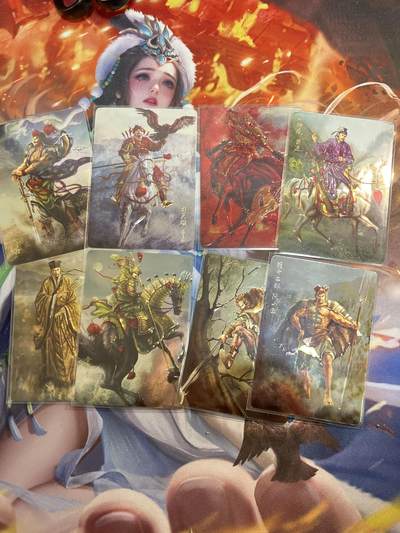 欢迎送拍、零成本上架，释放现金流，合理分配上拍卡品 - 【光刻】黄子鉴 水浒8张 