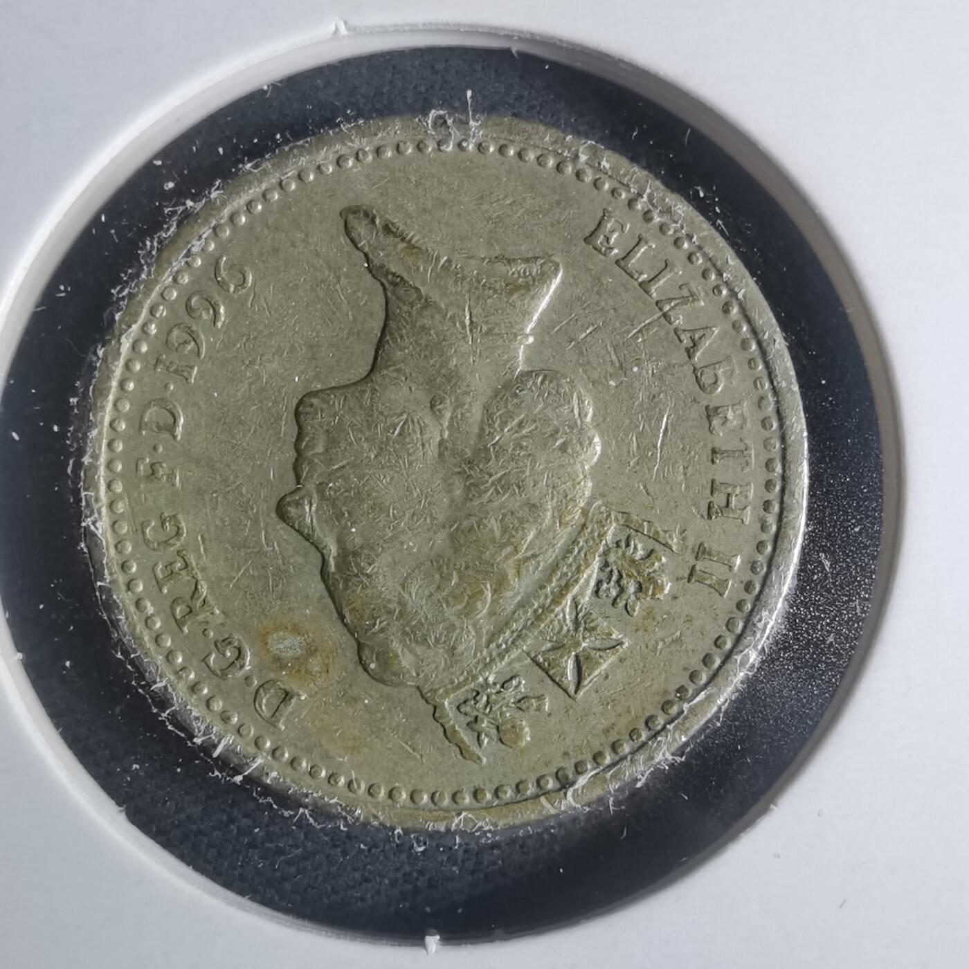 沼泽如烟--第931场 英国1996年一磅