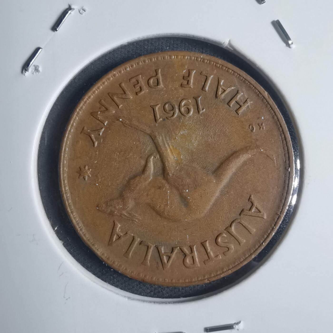 沼泽如烟--第932场 澳大利亚1961年半便士