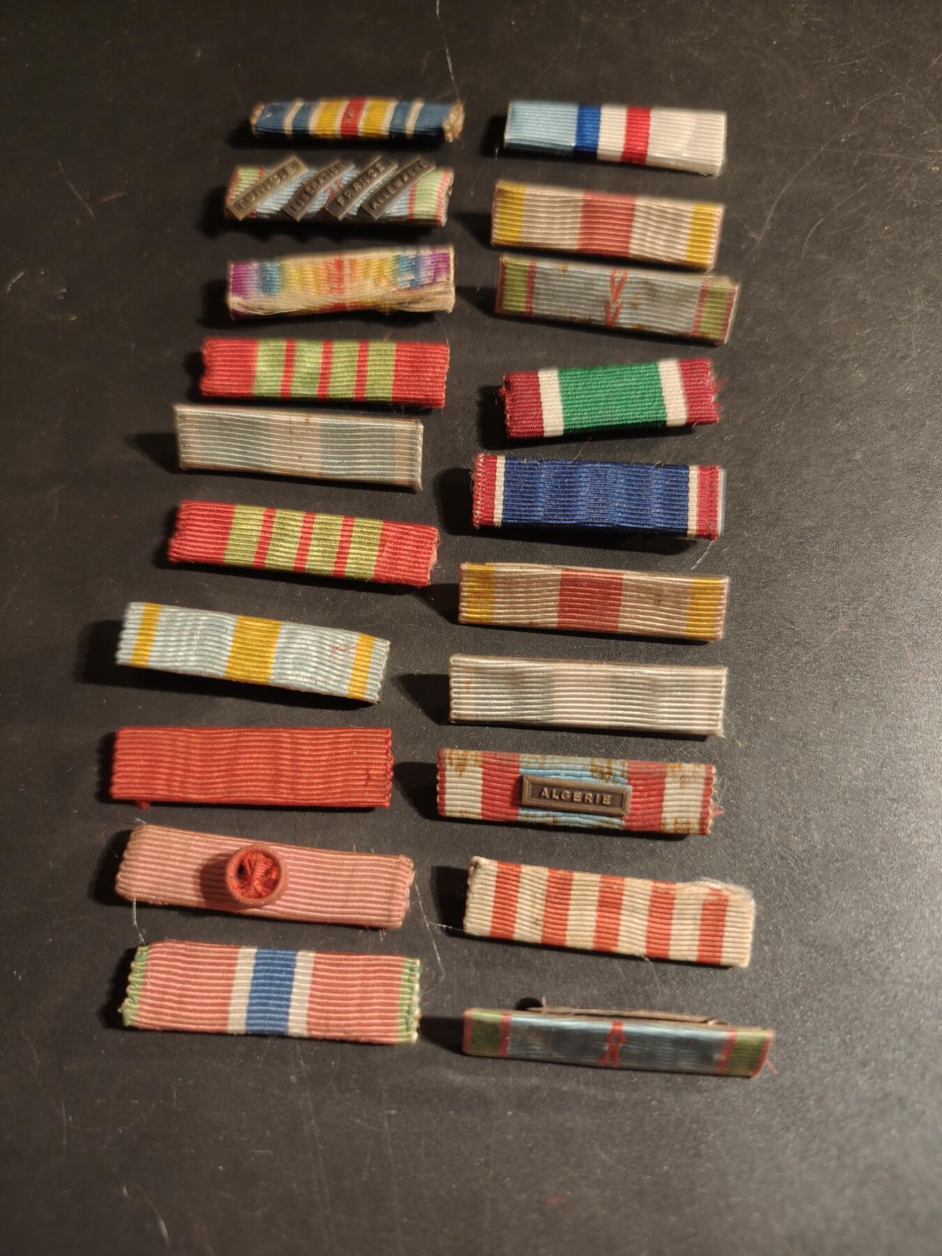 老王徽章第169期 法国勋略20枚 军官级、骑士级荣誉军团、4条二战纪念、战伤、殖民、一战二战十字、一战纪念等