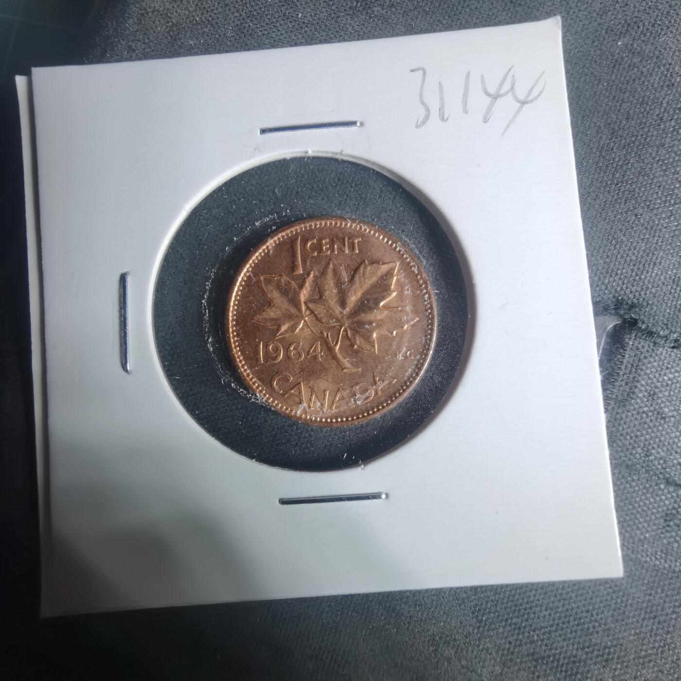 沼泽如烟--第931场 加拿大1964年一分