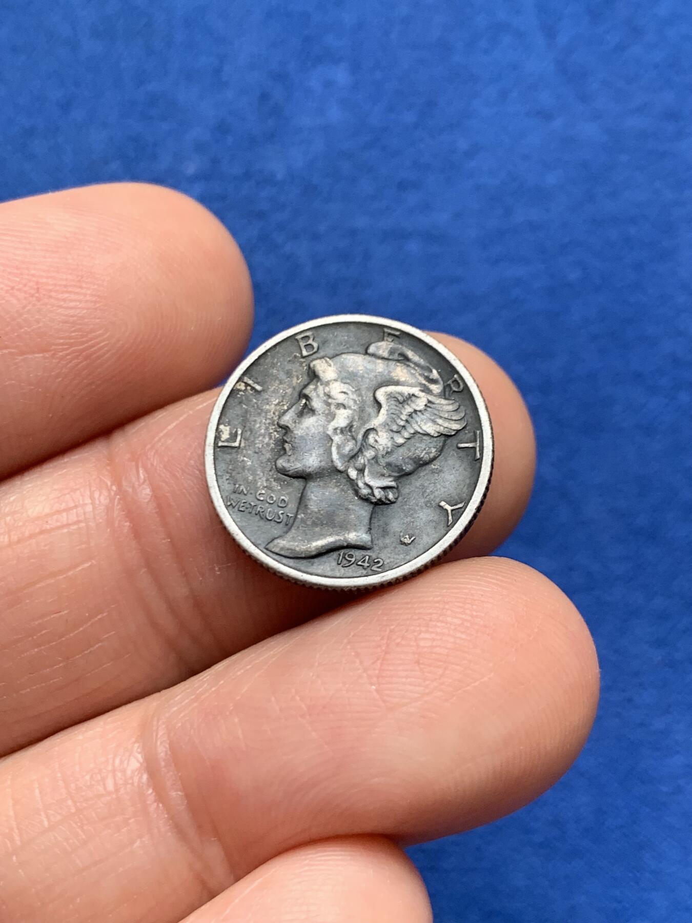 《竞宝斋》第447场 周日，周一，2场连拍 （全场包邮） 美国 1942年 小飞侠 10分银币