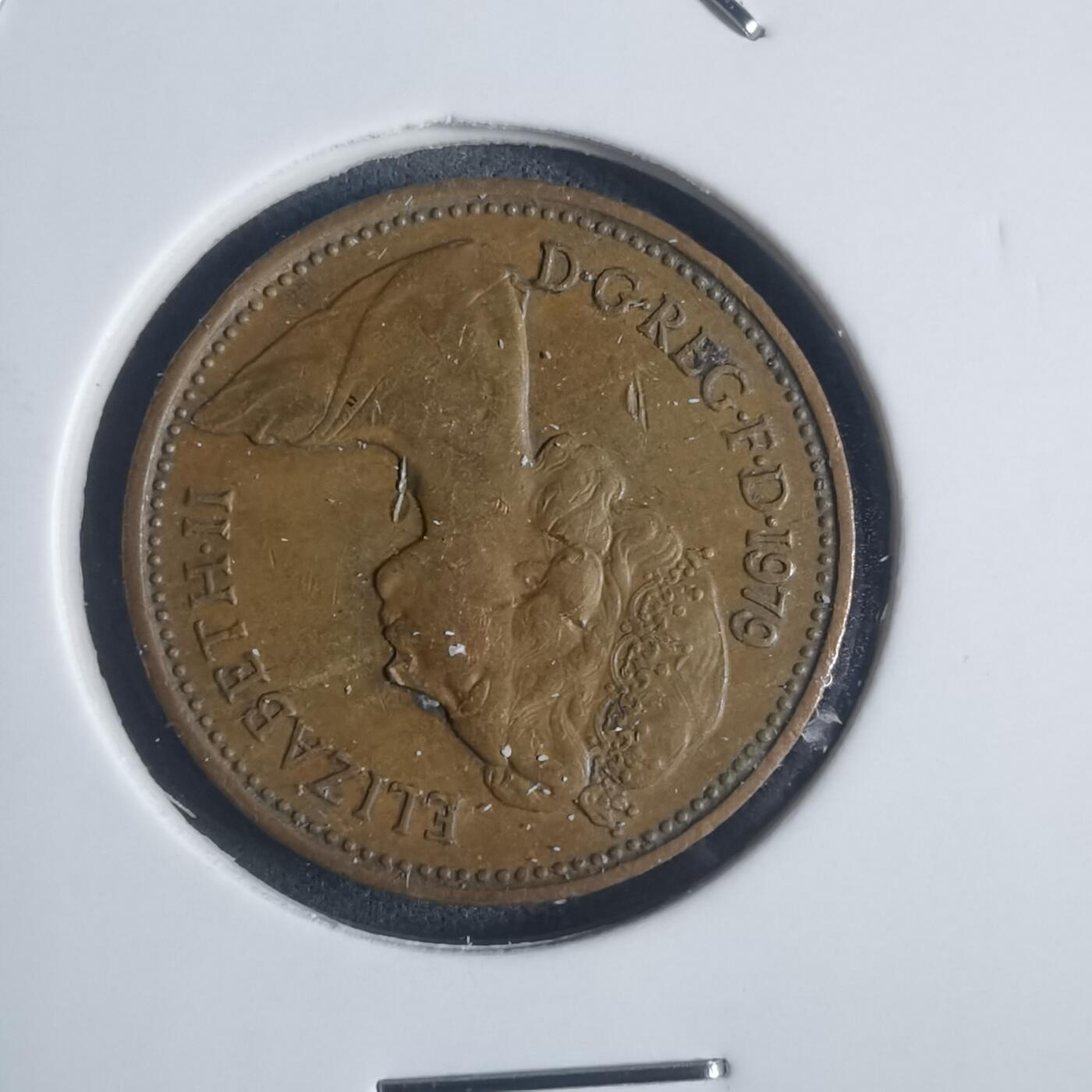 沼泽如烟--第932场 英国1979年1便士