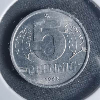 沼泽如烟--第931场 - 东德1968年5芬尼