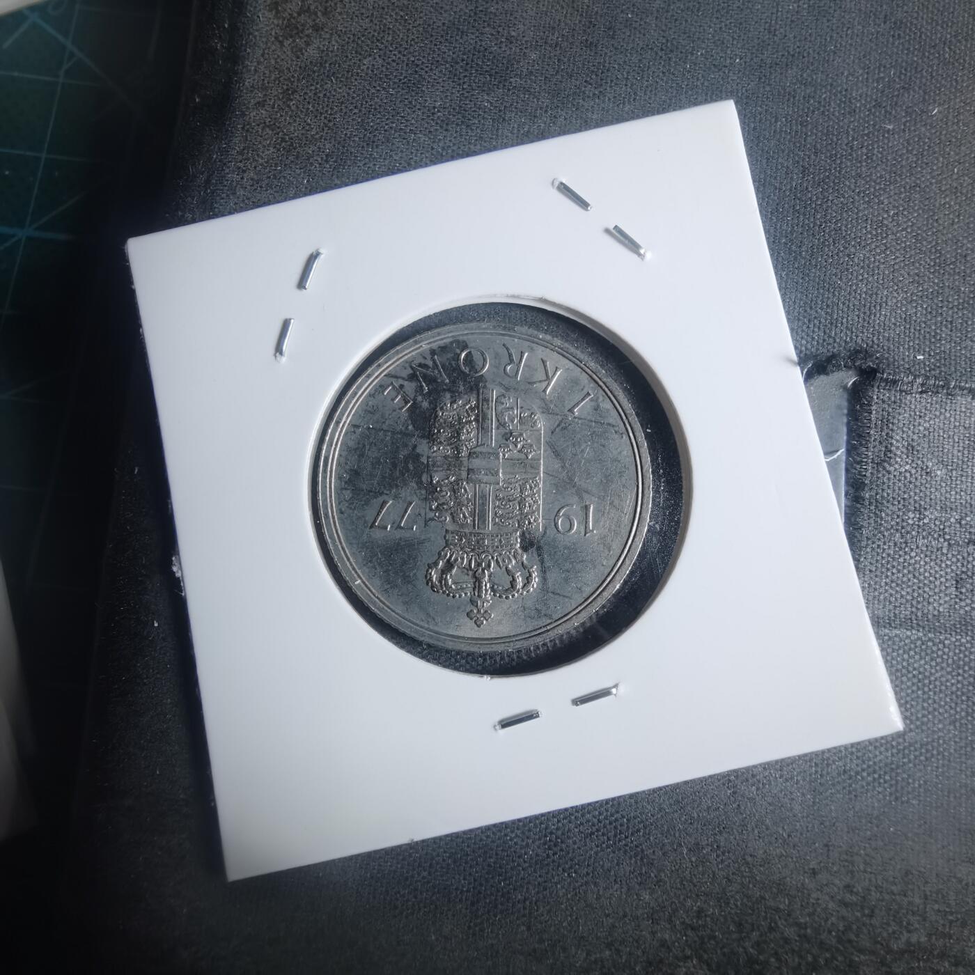 沼泽如烟--第932场 丹麦1977年1克朗