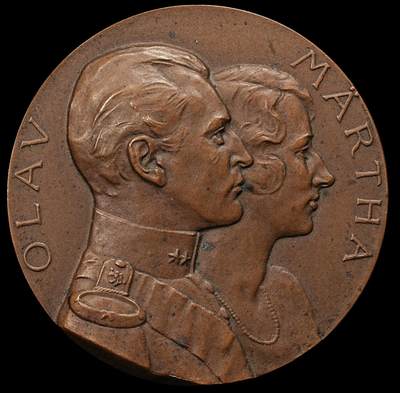 修遠堂世界钱币第九十七期 - 1930年瑞典斯德哥尔摩-挪威周纪念大铜章 44.90mm，45.26g