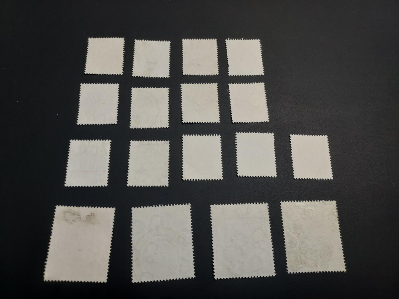 博彦收藏  TM 12月20日 8点 邮票专场 全场包邮 香港狮龙普票一组，个别瑕疵，大部分上品