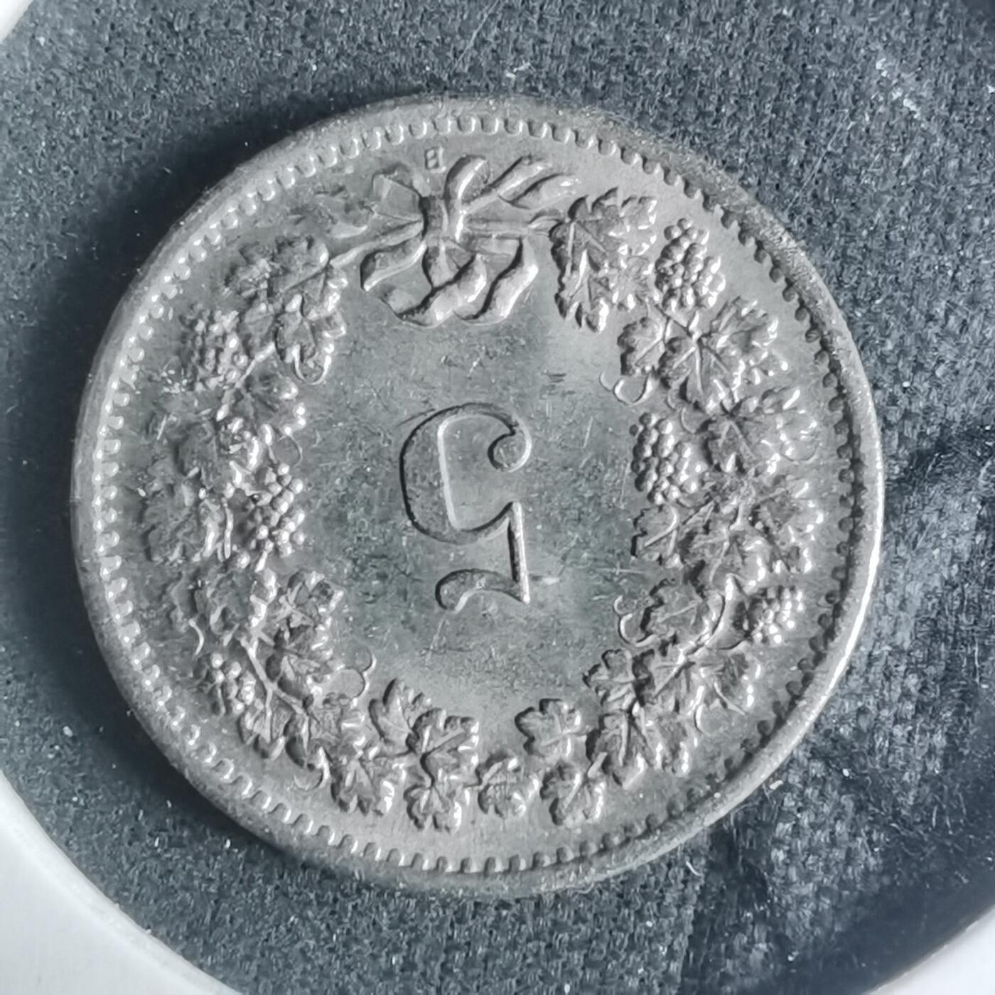 沼泽如烟--第931场 瑞士1966年五分