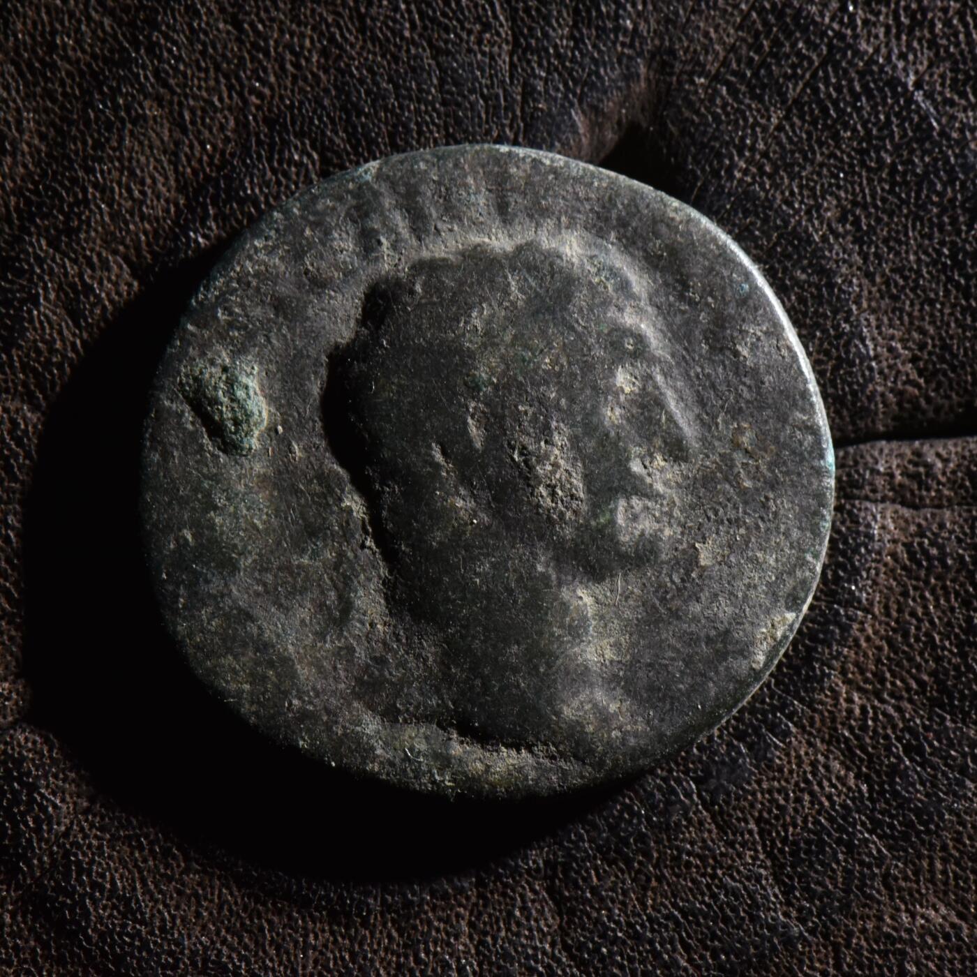 【良泉】【元旦直播场】1月1日晚19.30点开拍！208组西方古代钱币、日本朝鲜花钱 公元98-100年【古罗马】五贤帝-图拉真，阿斯铜币，8.42克