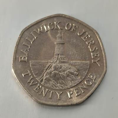 Krab外币市集Vol.26 - 泽西岛1994年20便士