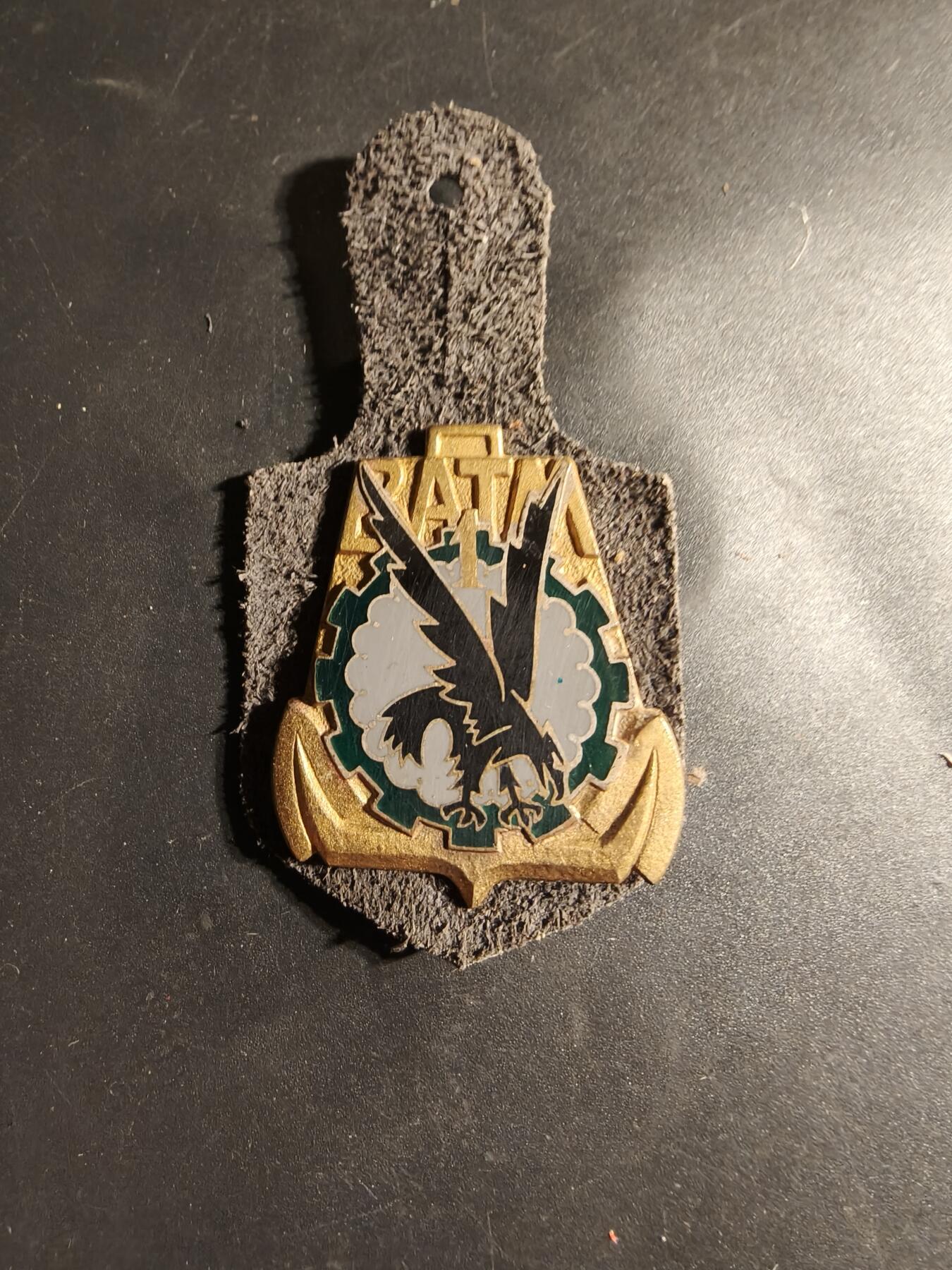 老王徽章第169期 法国陆军第1自主海上运输营证章