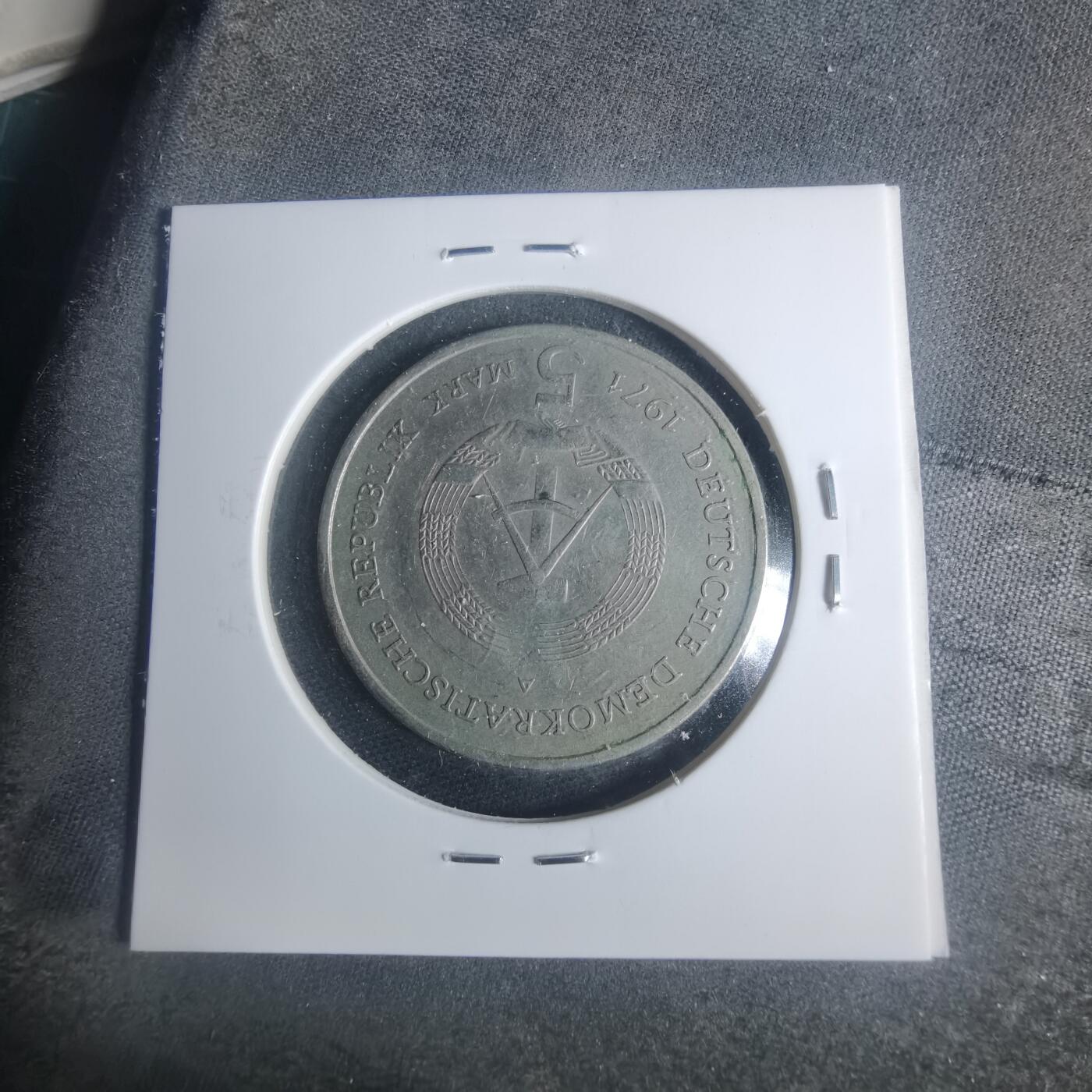 沼泽如烟--第931场 东德1971年5马克