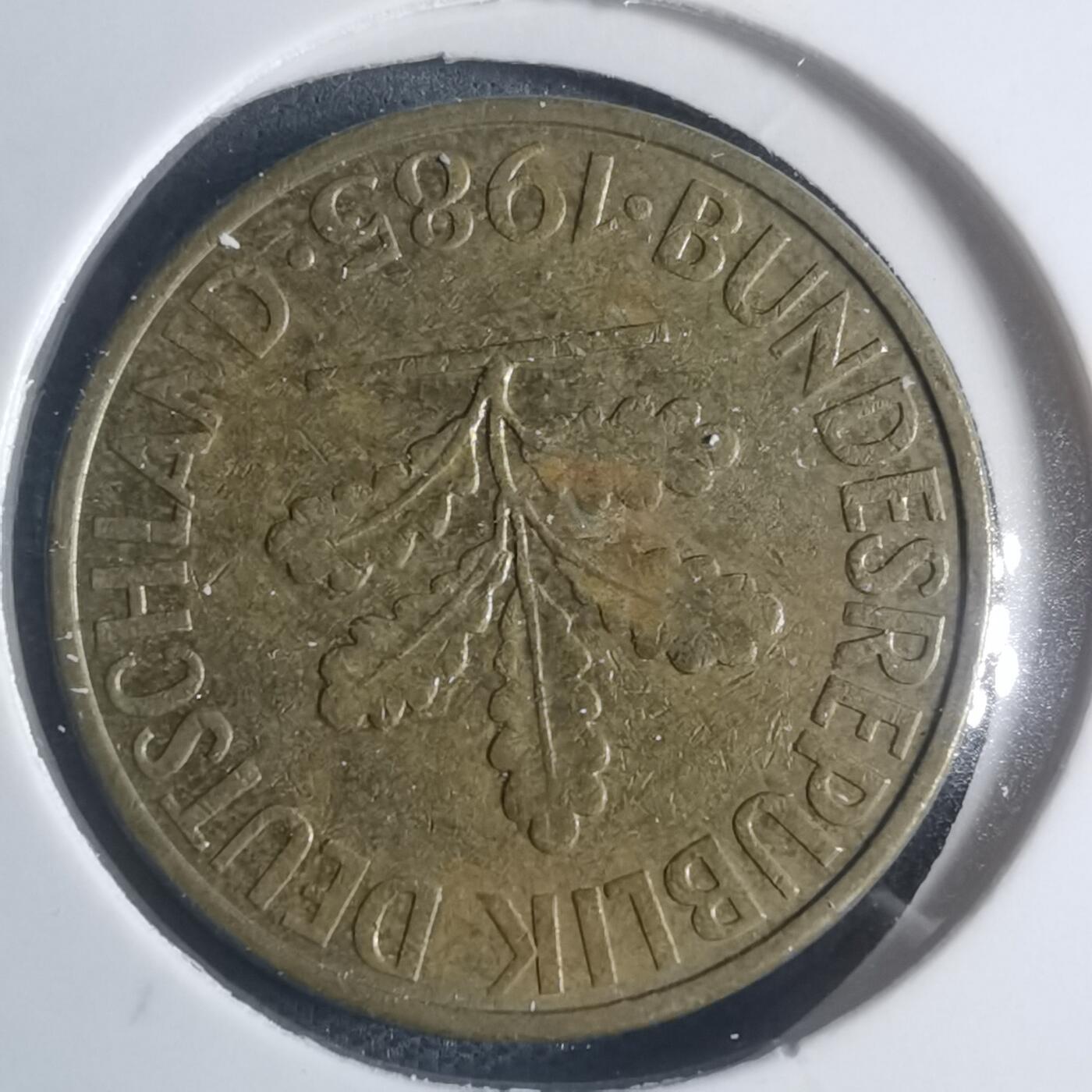 沼泽如烟--第932场 德国1985年10芬尼