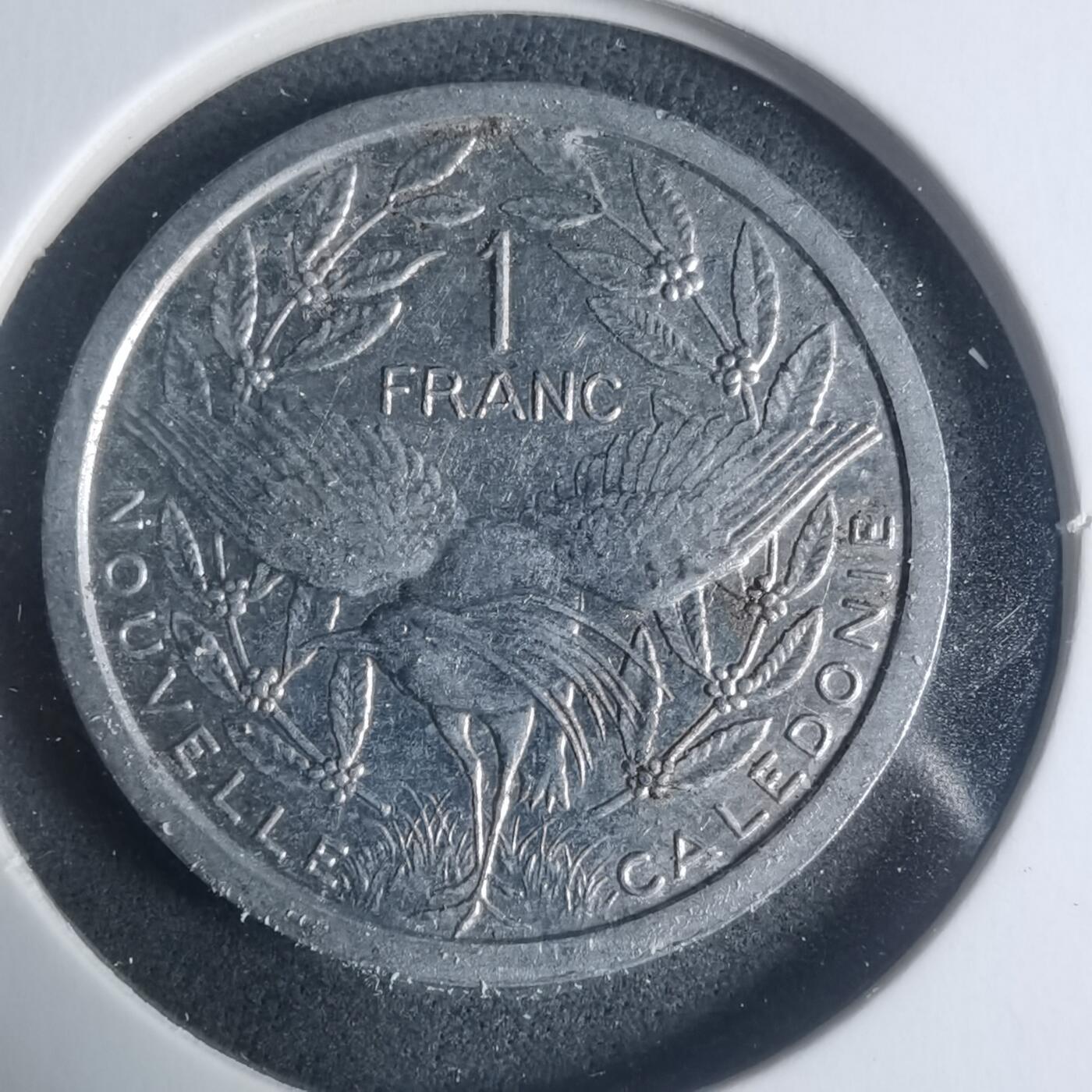 沼泽如烟--第931场 法属新喀里多尼亚1985年1法郎