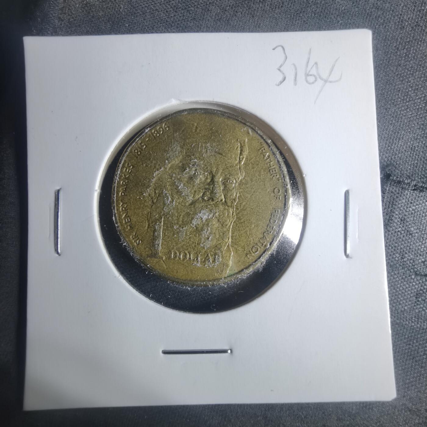 沼泽如烟--第931场 澳大利亚1996年一元