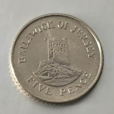 Krab外币市集Vol.26 - 泽西岛1990年5便士