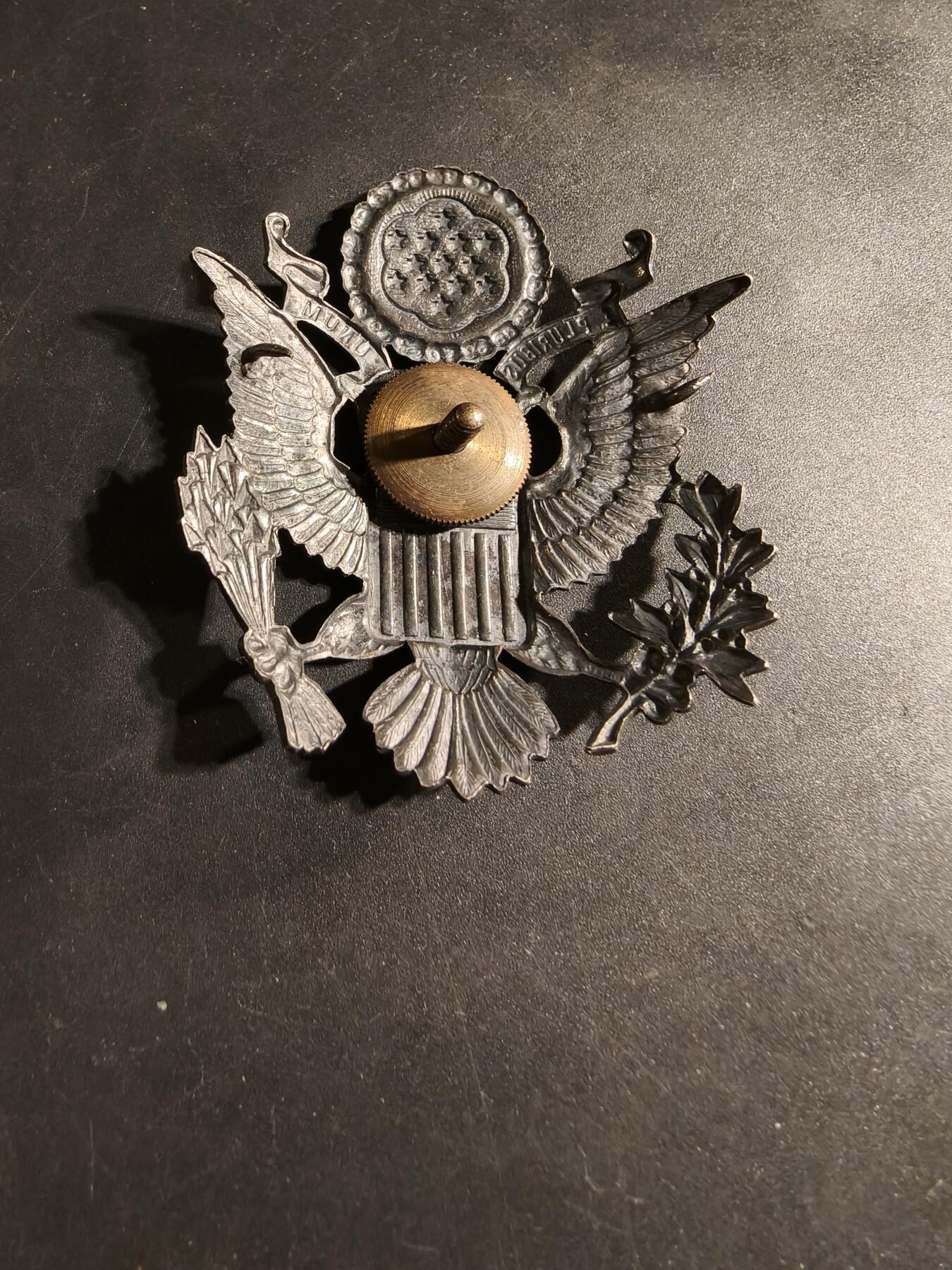 老王徽章第169期 美国空军军官大檐帽帽徽