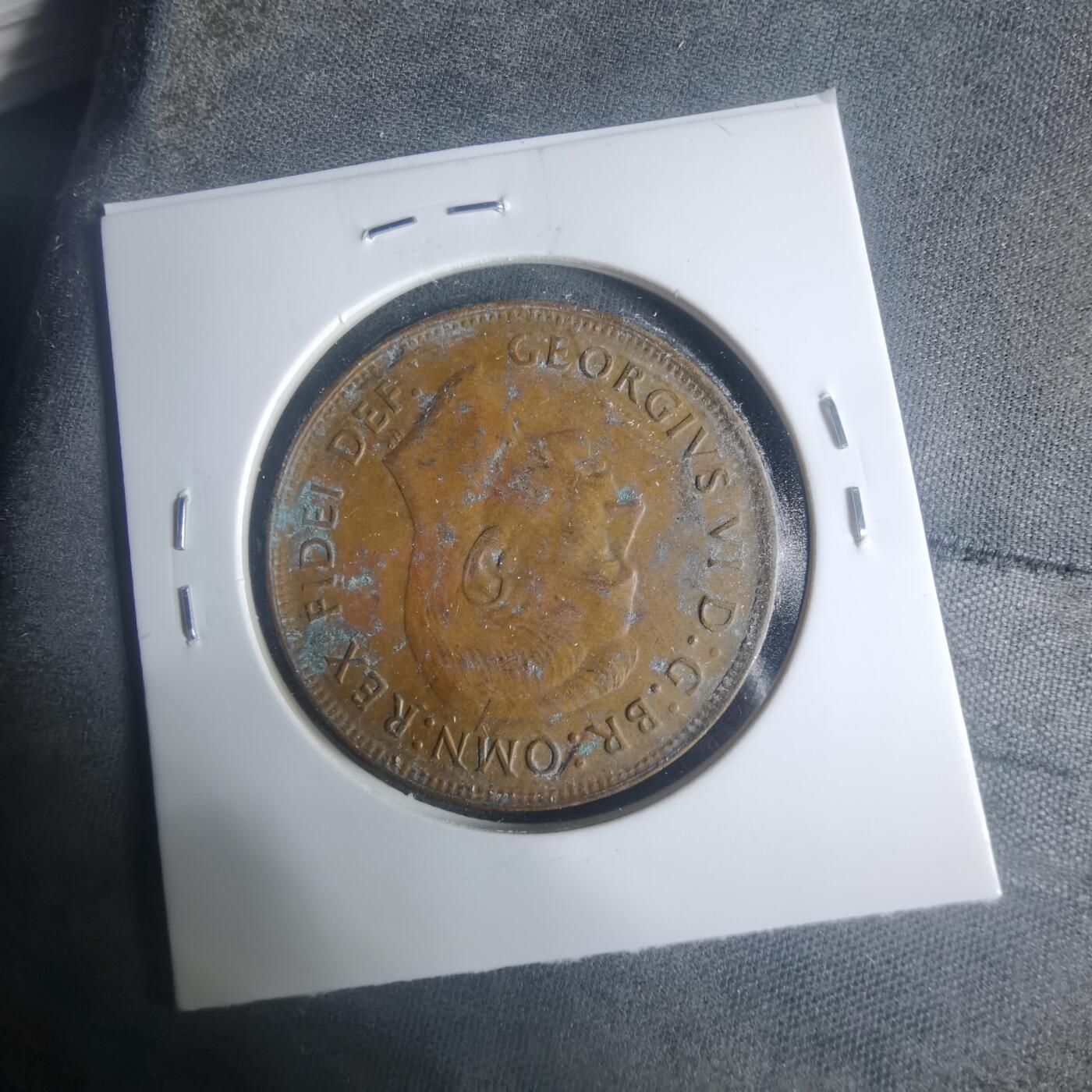 沼泽如烟--第931场 澳大利亚1952年1便士