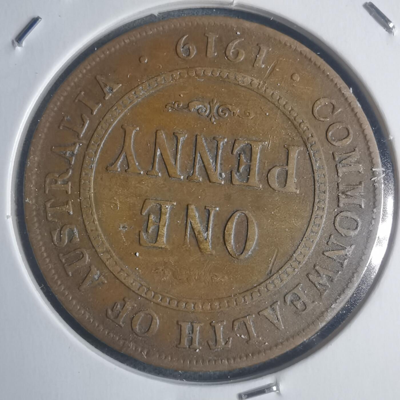 沼泽如烟--第932场 澳大利亚1919年1便士