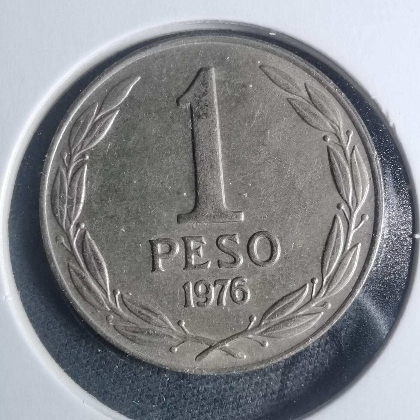 沼泽如烟--第931场 智利1976年1比索