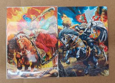 趣卡卡拍No.21期（无佣金免手续费，分享成交有奖） - 【粗闪】无名 名将 马超+关羽 粗闪2张